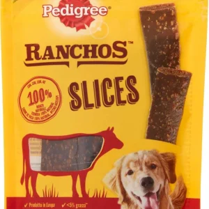 PEDIGREE RANCHOS SLICES MANZO 60GR
