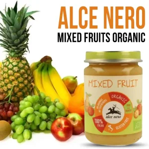 ALCE NERO OMOGENEIZZATO FRUTTA MISTA BIO 2 X 80 GR