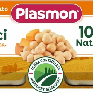 PLASMON OMOGENEIZZATO CECI & ZUCCA 2 X 80 GR