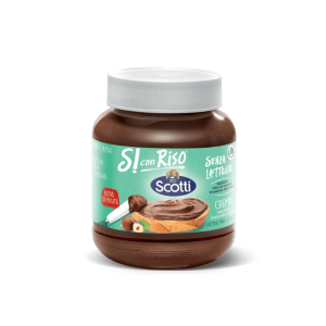SCOTTI CREMA SPALMABILE CON RISO, NOCCIOLE E CACAO .SENZA LATTOSIO 350 GR  