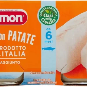 PLASMON OMOGENEIZZATO FILETTO NASELLO CON PATATE  2 X 80 GR