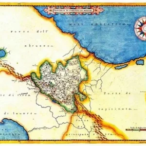 Poster Stampa Molise contado Campobasso Cartaro poster riproduzione 32×45 anno 1613 025