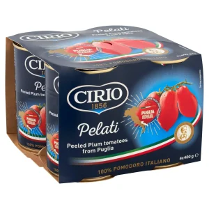 CIRIO PELATI 4 X 400 GR