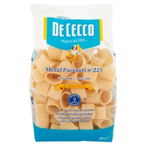 DE CECCO MEZZI PACCHERI N. 225 500 GR