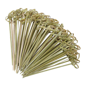 STECCHINI BAMBU’ 10 CM CON NODO 100 pz
