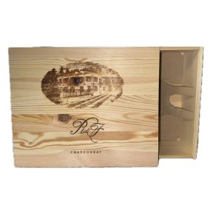 Cassetta in Legno da 3 Vuota Chardonnay Riserva della Famiglia Coppo
