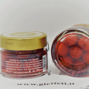 Ciliegie allo spirito (al liquore con grappa)