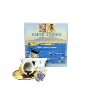 50 o 100 capsule FIOR FIORE – MARTELLO – LUI Caffè Amodio 100% Made in Sud per Bottega 2 Sicilie