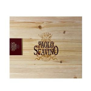 Cassetta in Legno Vuota da 6 Bottiglie Paolo Scavino