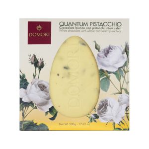 Quantum Pasqua – Cioccolato Bianco e Pistacchio – 500g Domori