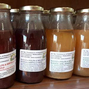 Succo Al Melone Bianco Con Uva E Zenzero